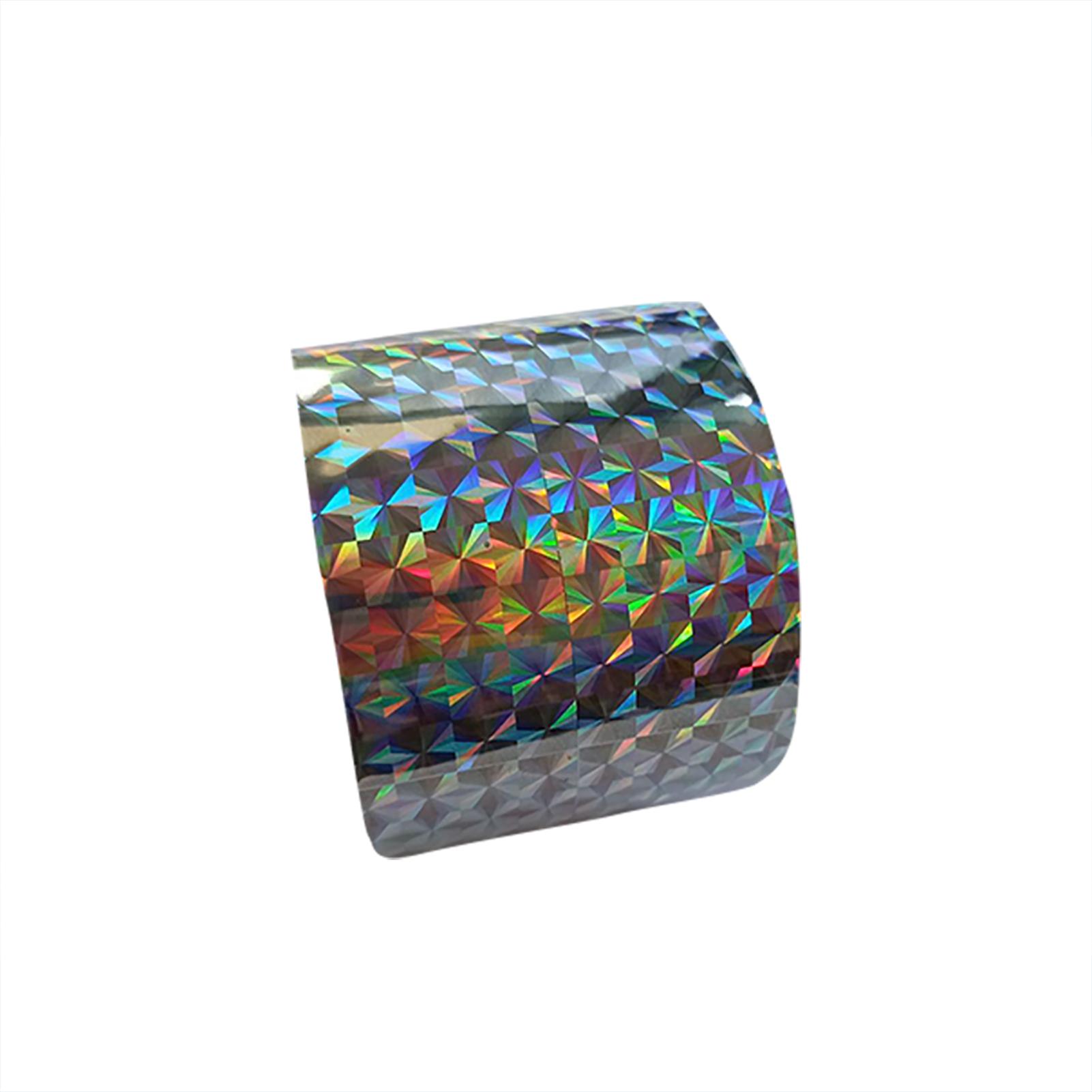 

Reflective Bird Scare Ribbon Garden Bird Tape Roll DIY Craft Gift Reflective 50m