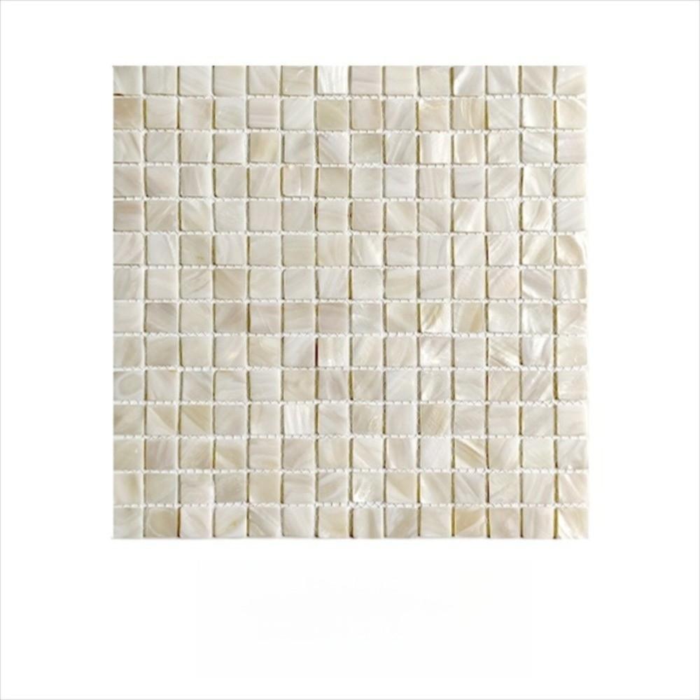 Shell Mosaic Tile Sticker 30x30CM Wallpaper Tile Simple Mosaic Tiles Wall Decoration