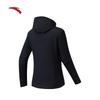 Anta Women's Easy-Care Winter Warm Hooded Sport Cardigan