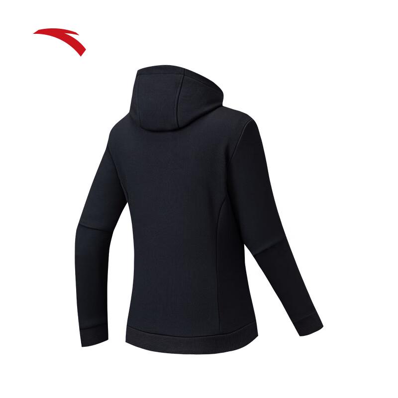 Anta Women's Easy-Care Winter Warm Hooded Sport Cardigan