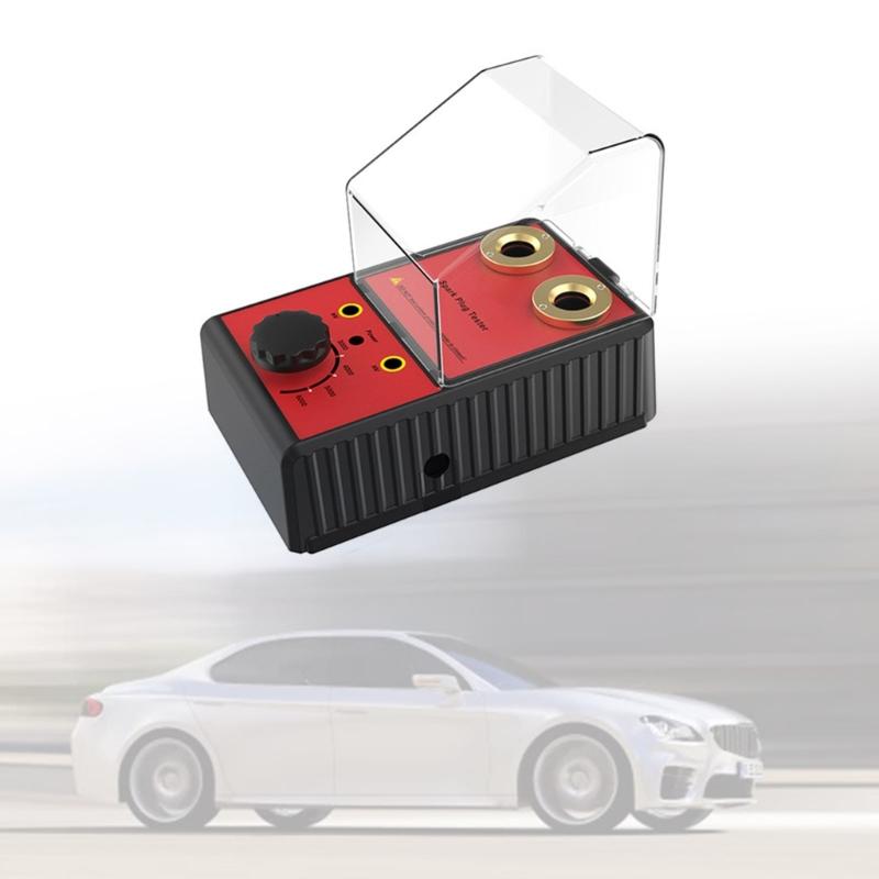 Auto-Zündkerzentester mit automatisch einstellbarem Doppellochdetektor, Zündkerzenanalysator, 110 V, 220 V, für 12-V-Fahrzeuge