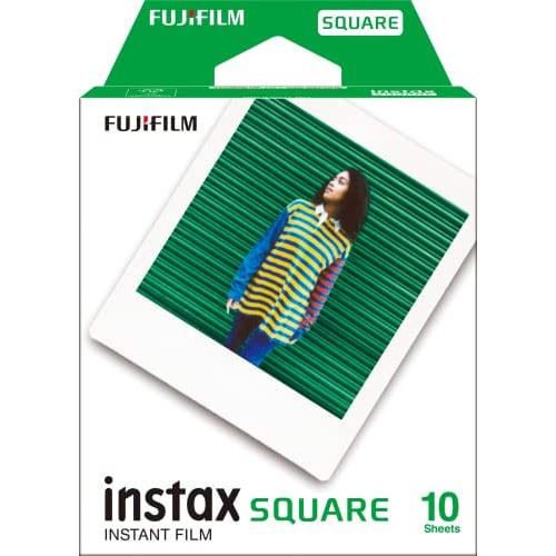 Instax FUJIFILM Quadratformatfilm 10 Blatt instax SQUARE INSTAX SQUARE WW 1