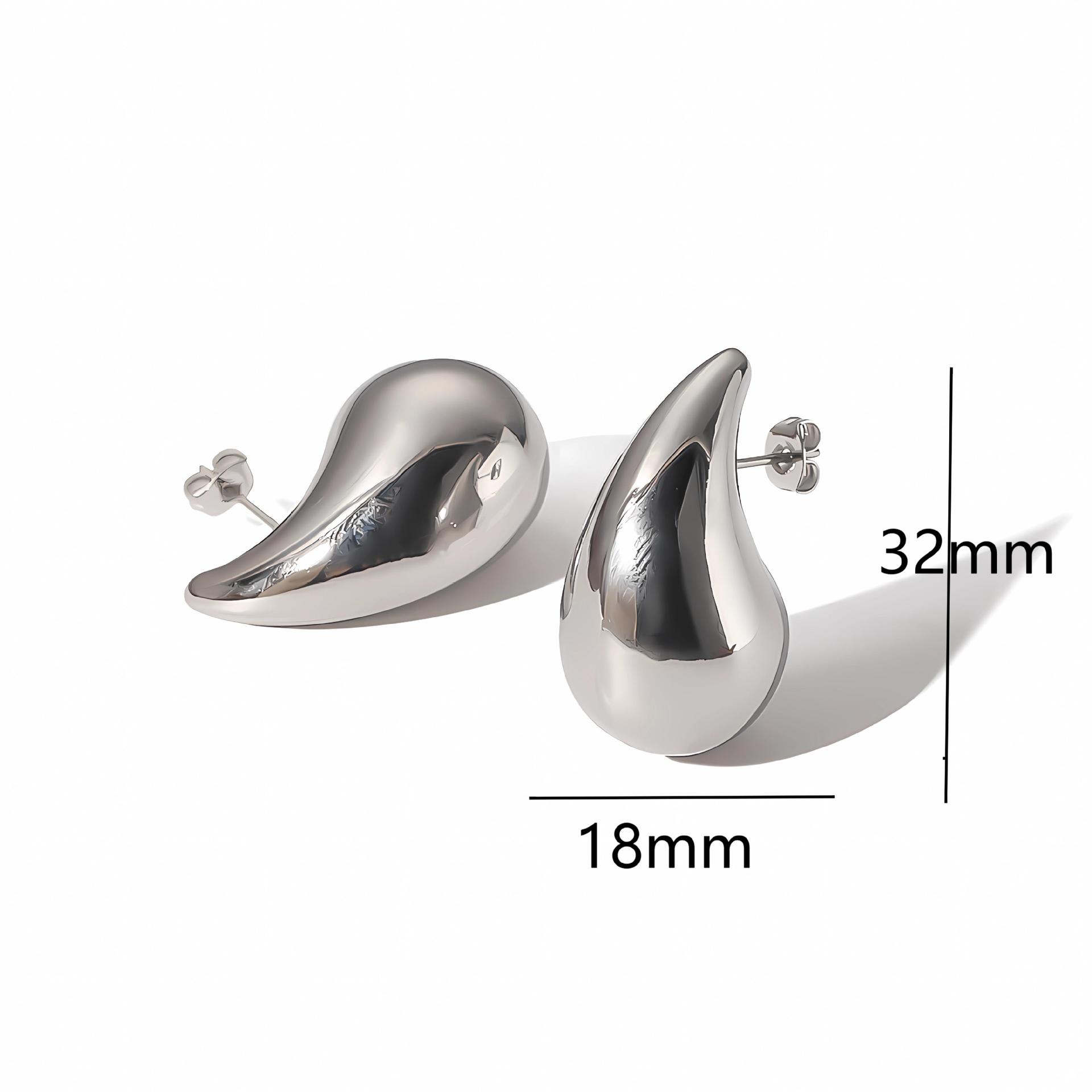 

INS стиль нишевая мода серьги-гвоздики цветные масляные капли серьги из нержавеющей стали высококачественные серьги женские