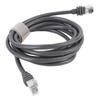 Ethernet კაბელი Gen 3 სატელიტური თეფშისთვის 26AWG 10Gbps მაღალი სიჩქარე PVC სპილენძი RJ45 ამინდისგან დამცავი