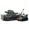 12GO Karl GERAT ammunition vehicle set - assemble large-scale building blocks military series model toy gift