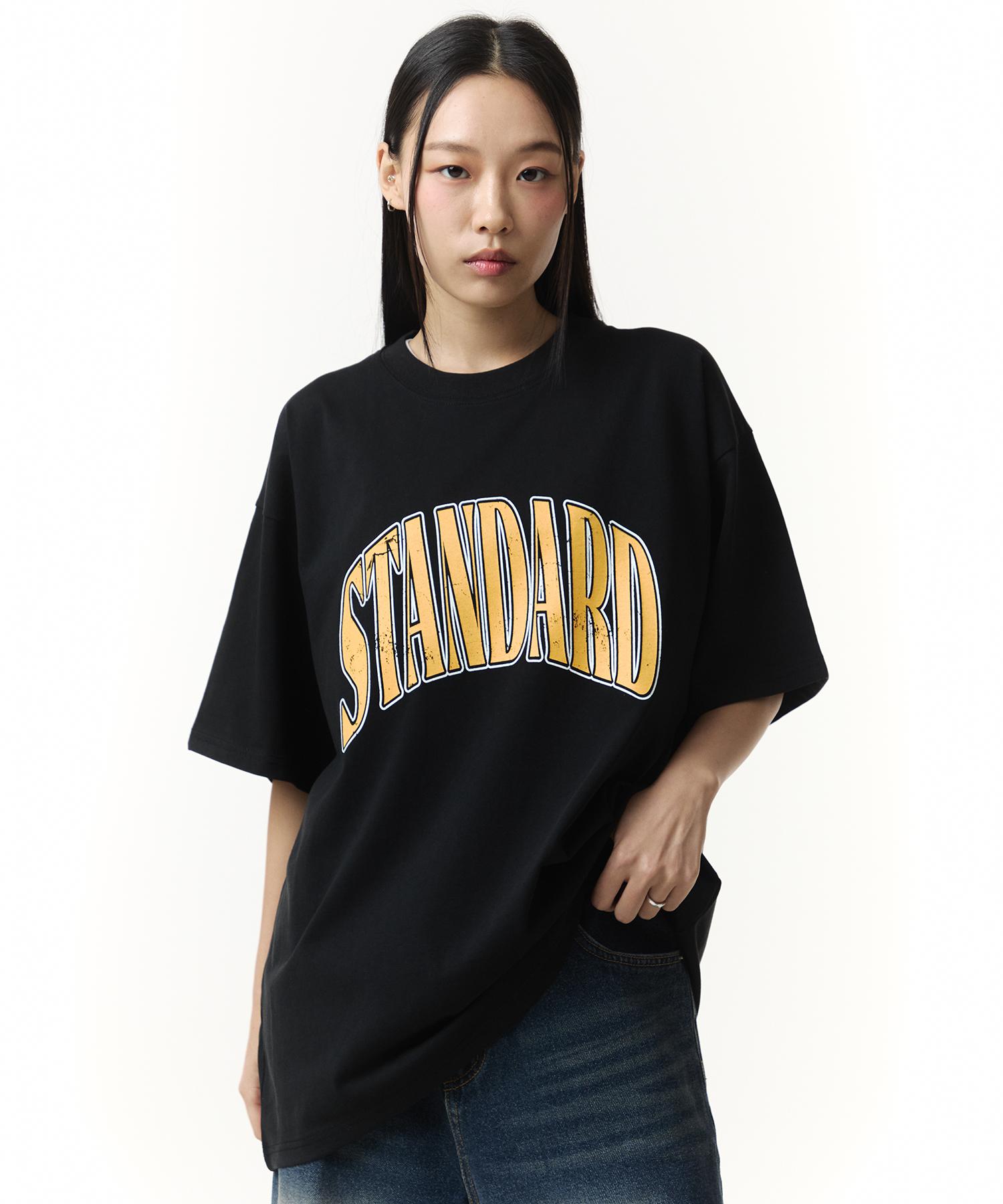 Row Lab Standard Crack Logo Short Sleeve T-Shirt (Black) M