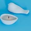 Flexible Silicone Molds for Creating Candle Stand Tealight Holder Mold Bird Shaped Candlestick Desktop Ornament Mold