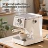 Macchina da Caffè Espresso Italiana Semiautomatica Transfrontaliera con Estrazione ad Alta Pressione e Montalatte Integrato