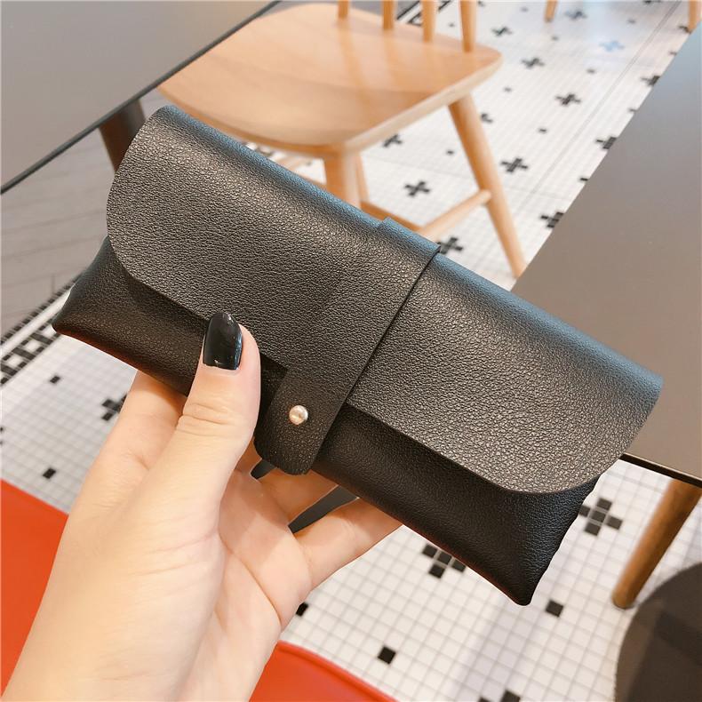 Printable Glasses Case Clip-on Sunglasses Case, Simple and Portable Storage Bag, Myopia Glasses Case, Flat Lens Sunglasses Case