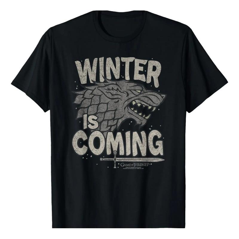 Camiseta De Juego De Tronos: Se Acerca El Invierno S