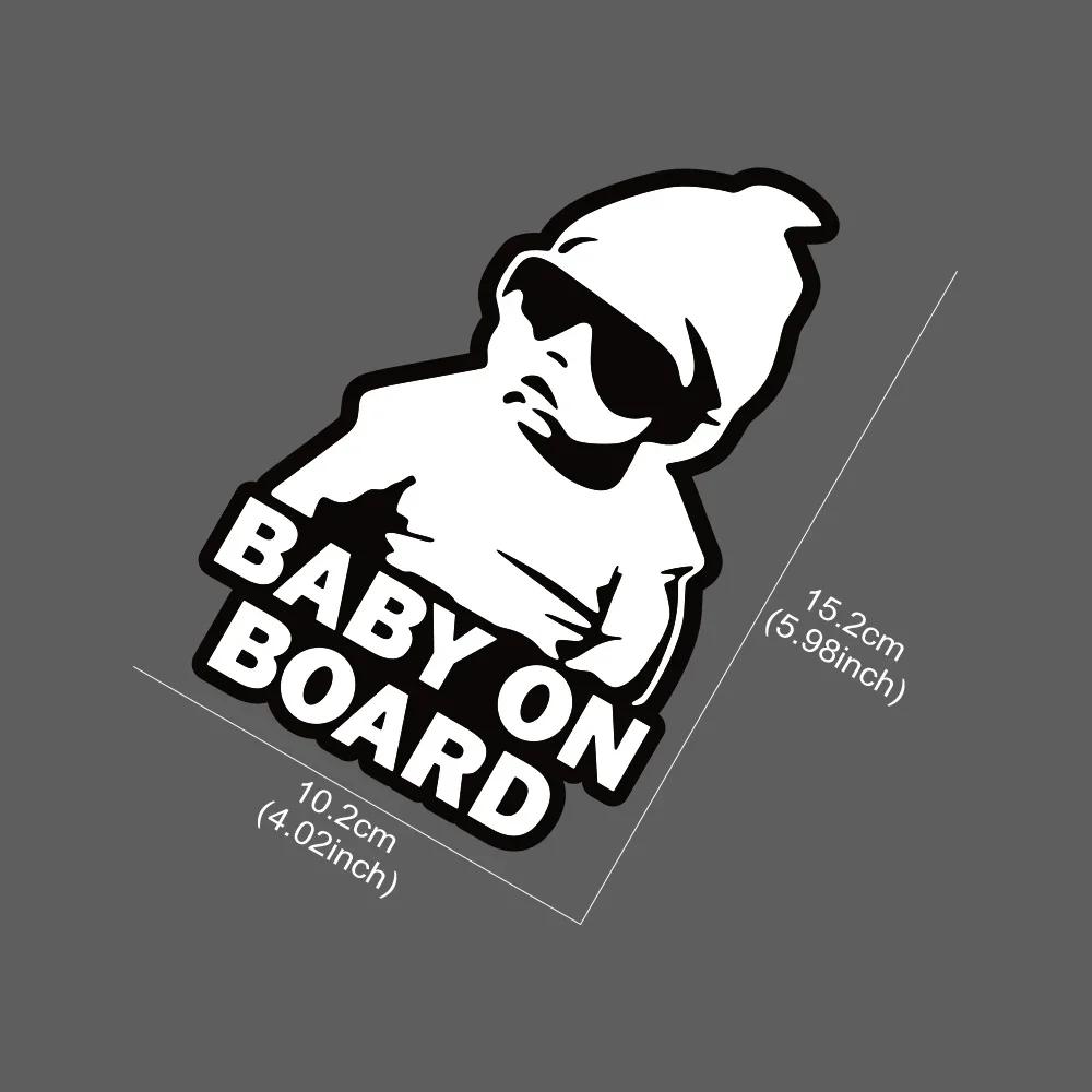 Warning Car Sticker Baby on Board Stickers Color Vinyl Film PVC Decal Creative Stickers Vehicles Motorcycle Exterior Accessories