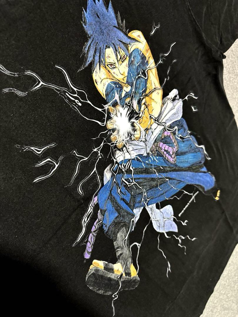 

[USED] Rare Naruto Sasuke Anime T-shirt, size XL