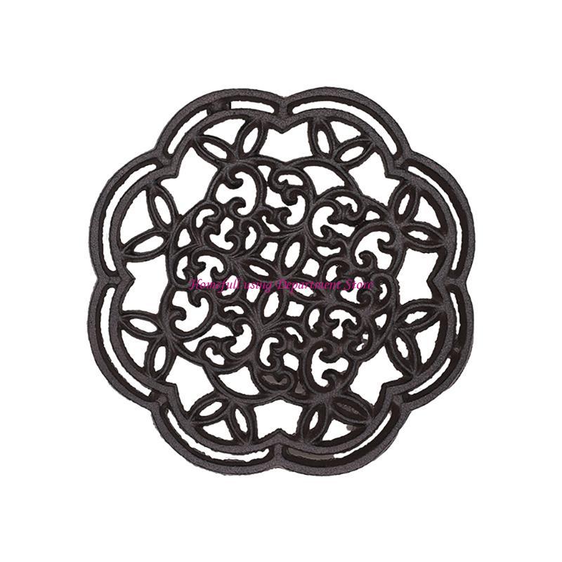 Dekoratives Esstisch-Platzset Hitzebeständiger Untersetzer aus Eisenkunst