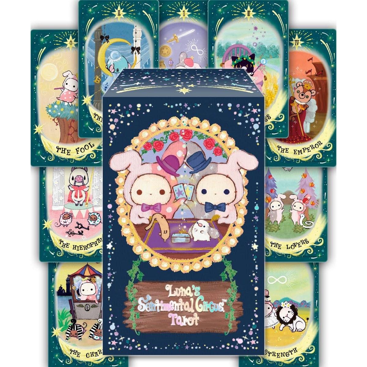 Tarot Card Lunas Sentimental Circus