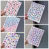 Nail Accessories Laser Flowers Nail Decals Manicure Ornaments Flowers Nail Decorations  Girls