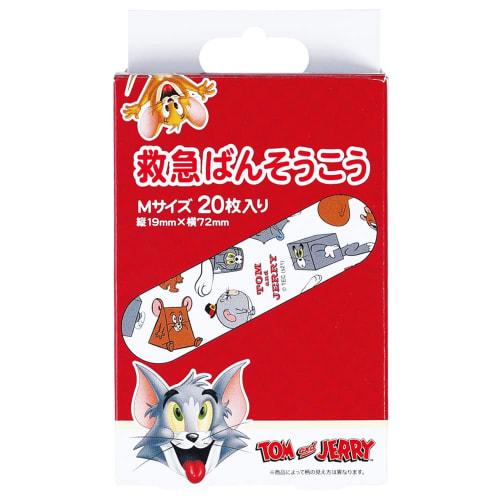 Skater Emergency Bandage Tom & Jerry 20 Pieces Bandage Made in Japan QQB1-A