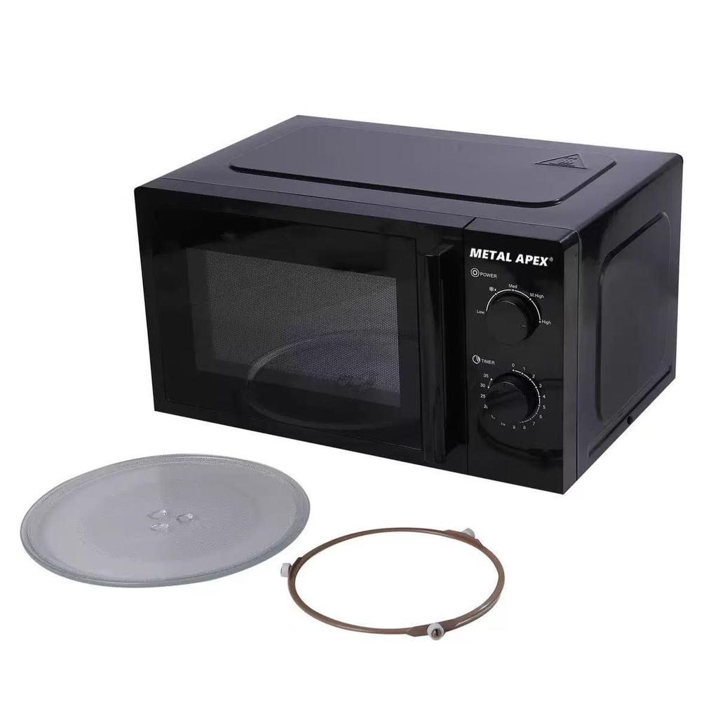 25L Fully Automatic European-Style Multifunctional Mechanical Turntable Microwave Oven with Light Wave Baking - New Model