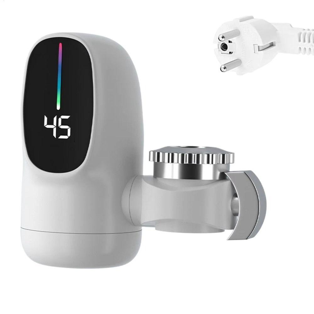 Digital Display Instant Water Heater Temperature Display Electric Hot Water Tap Kitchen EU