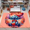 1PC St1tch Rug for Boys Bedroom Cartoon Carpet for Boys Girls Room Decor Colorful Soft Fluffy Carpet for Living Room Floor Mat
