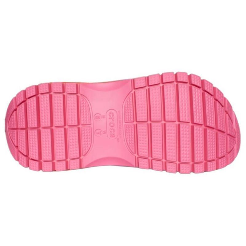 Crocs EVA Round Toe and Foot 7cm Hole Shoes Unisex Orange