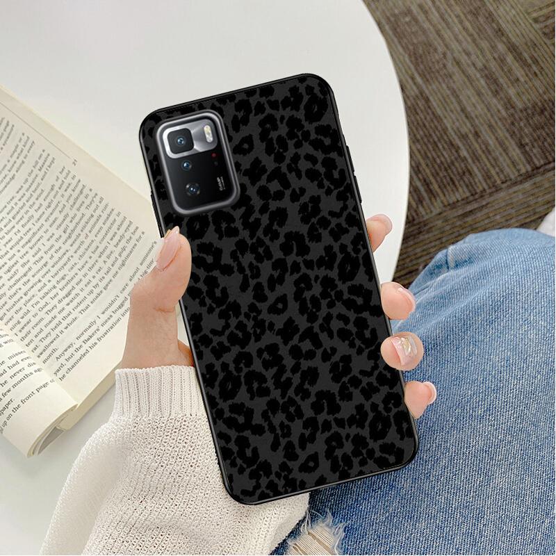 

Чохол для телефону Xiaomi Redmi Note 11 10 Pro Note 8 Pro 9Pro Note9 9S 10S 9T Redmi 10 9C 9A Leopard Case Redmi Note8Pro