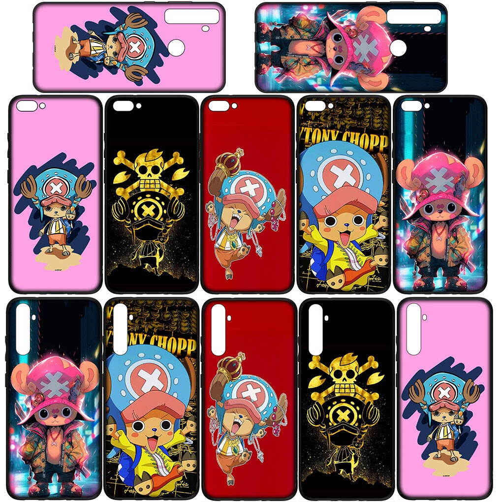 Phone Case for iPhone 17 15 16 Plus Redmi Note 14 12 11 13 Pro Max Huawei P30 P20 Lite OPPO A60 A40 A80 A18 A16 A54 Tony Tony Chopper One Piece Cover