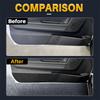 For Mini Cooper S F66 F67 2024 2025 Car Door Anti-Kick Mat Suede Leather Sticker Soil-Proof Children's Kick Pad Accessories
