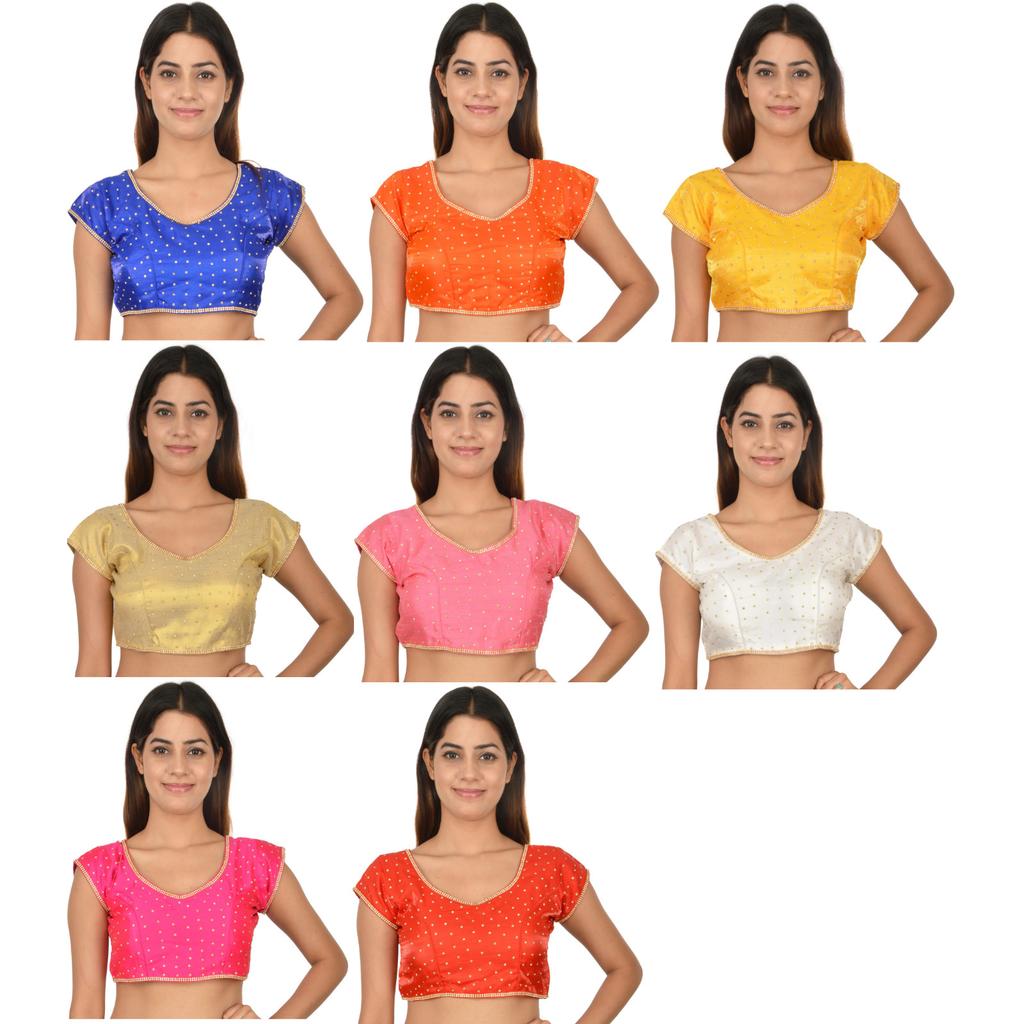 Women's Ready To Wear Designer Choli Beautiful Indian Designer Ethnic Blouse