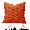 Halloween Ghost Throw Pillow Covers 45x45cm Halloween Ghost Pillowcase Gothic Decor Pillowcase for Couch Sofa for House Room