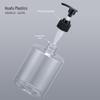 Sticlă transparentă din plastic PET de 500 ml pentru dezinfectant, loțiune, șampon și gel de duș