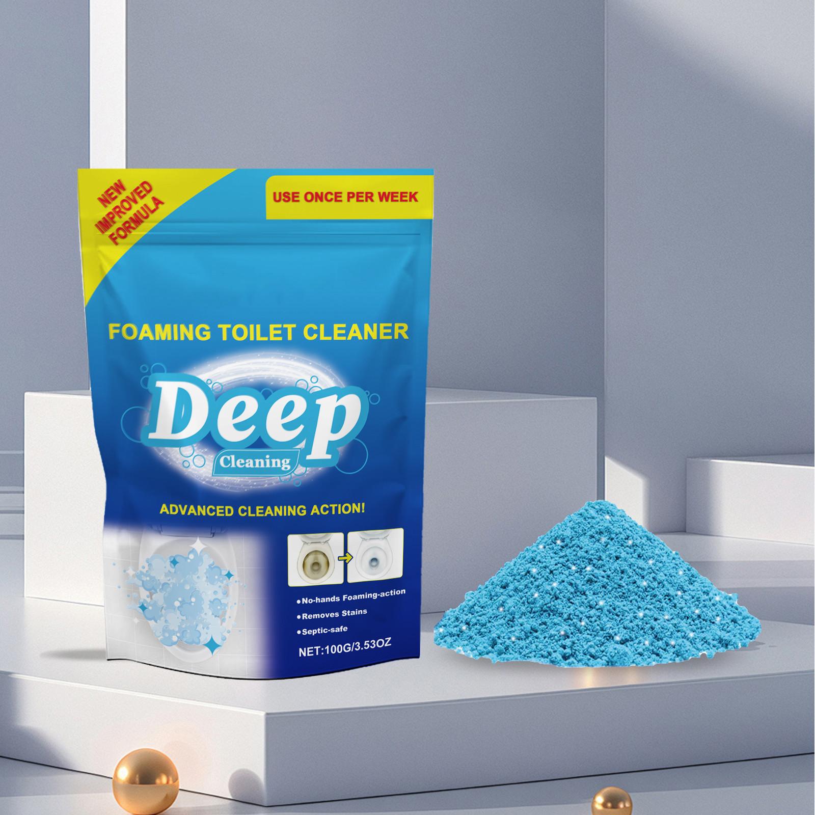 Активный кислородный агент для туалета. Бытовая чистка туалета. Очиститель туалета — фото 3