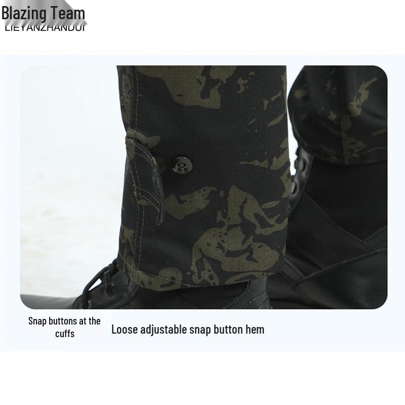 Men's Long Sleeve Camouflage Work Uniform Set