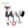 Newborn Black and White Visual Training Crib Hanging Plush Toy for Soothing Babies