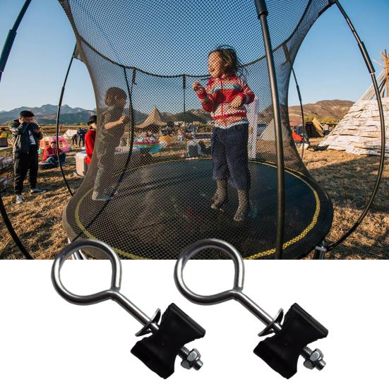 1 zestaw śrub do trampoliny z mocnym zaciskiem, niepękających, odpornych na uderzenia, akcesoria do konserwacji sprzętu