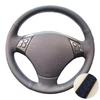 For BMW 3 Series E90 E91 2005-2011 X1 E84 2010-2013 Perforated Leather Hand-stitched Car Steering Wheel Cover Protective Trim