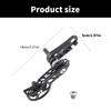 Single Speed Mountain Bike Chain Tensioner 11T Guide Roller Cycling Double Spring Chain Guide Bike Protectors Easy To Use
