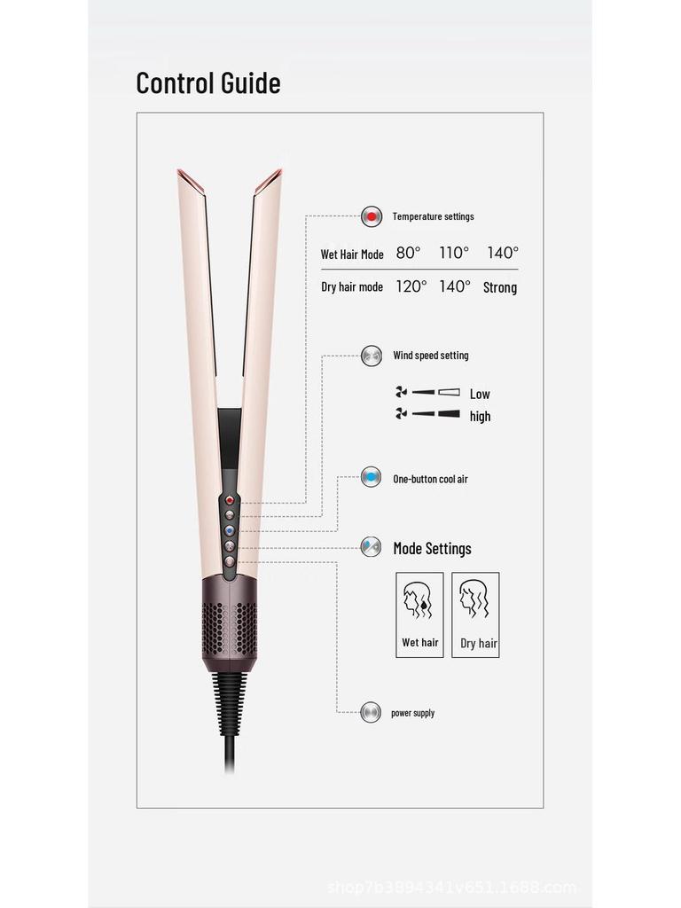 HT01 High-Speed Hair Dryer & Straightener: Standard Version