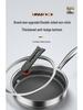 Honeycomb 316 Stainless Steel Non-Stick Frying Pan for Steaks and Pancakes