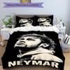 3Pcs Neymar'S Journey Bedding Set Quilt Cover Pillowcase Home Christmas Xmas Halloween Gift 1 Duvet Cover 2 Pillowcase M929244