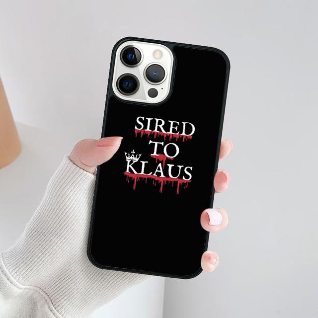 

Klaus Mikaelson Vampire Diaries phone Case For iPhone 17 Air 16 15 14 Plus apple 16 11 12 13 Pro Max coque iPhone 13