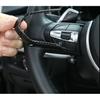 Carbon Fiber M Sport Steering Wheel Button Frame Trim ABS For BMW 3 5 M Series