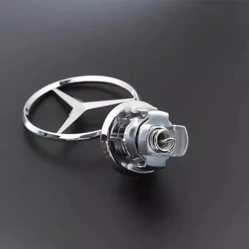 New 2025 Hot Zinc Alloy Car Front Hood Emblem Badge Accessories For Mercedes Benz AMG W213 W223 W240 W212 W222 W221 W211 W220 W2