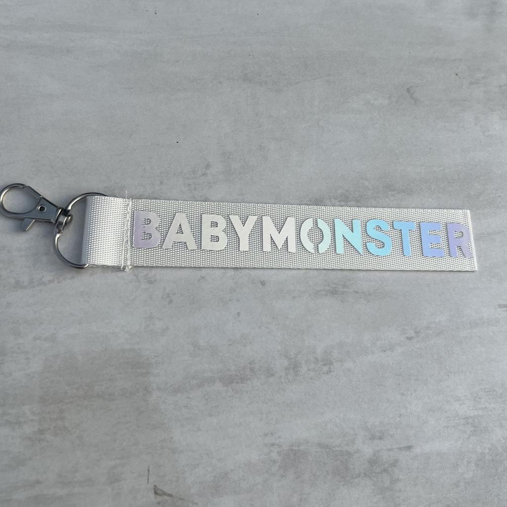 BABYMONSTER Treasure Group Laser Phone Lanyard & Keychain Name Tag