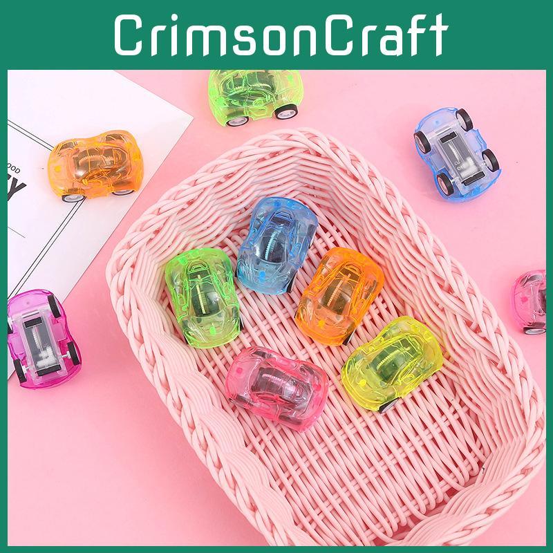 Simulation Mini Inertial Transparent Car Model Children Toy For Baby And Toddler Development