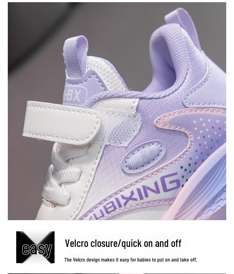 2025 Kids' Casual Running Shoes - Soft Sole, Breathable Mesh, Fashionable Design for Active Toddlers