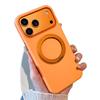 Color Contrast 360° Rotating Stand for iPhone 17/16 Pro Max, Anti-Slip Metal Frame Compatible Case