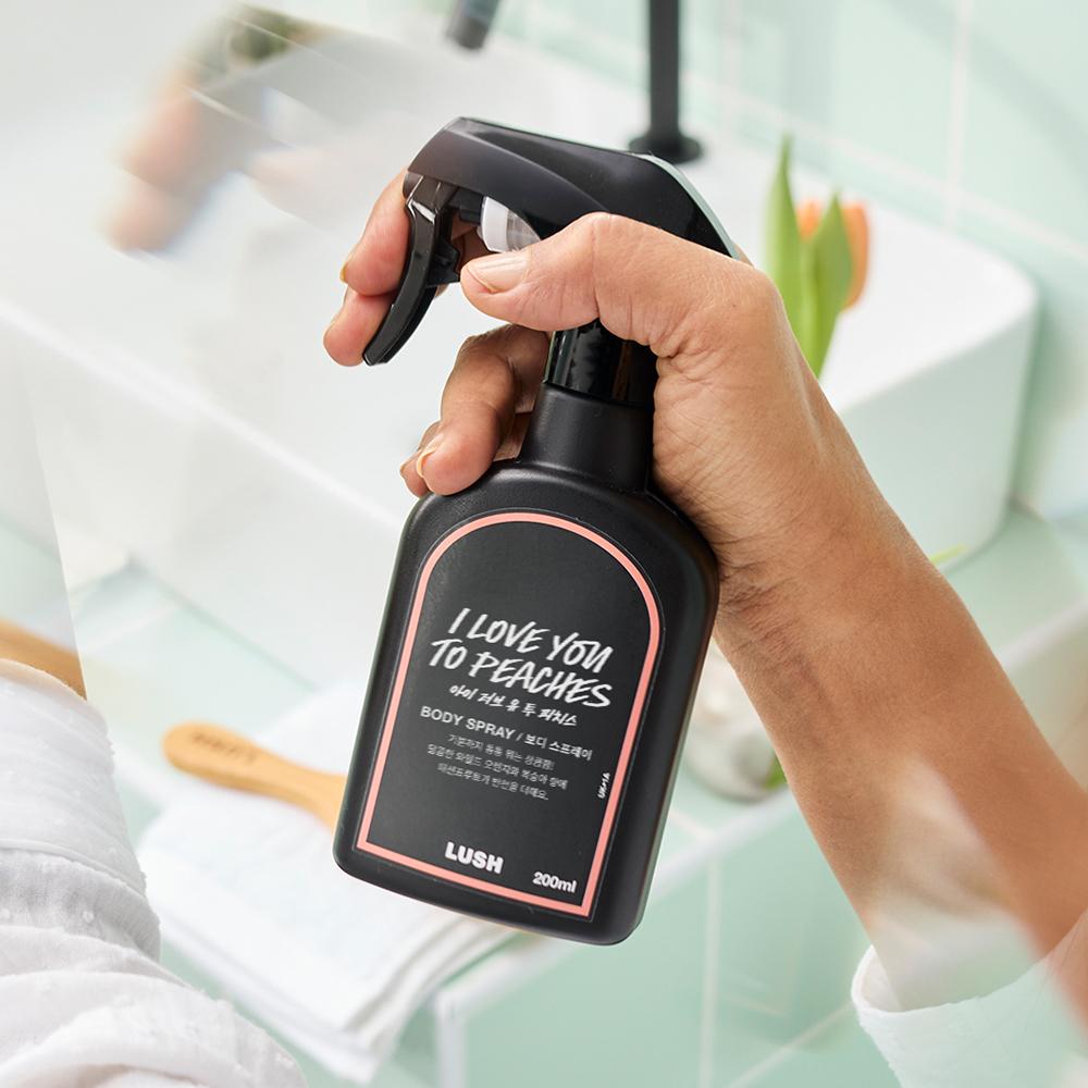 Lush I Love You Too Peaches Body Spray 200ml