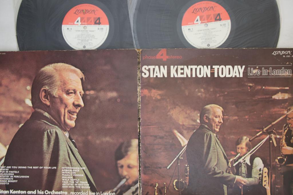 LP Record STAN KENTON - Stan Kenton Today: Recorded Live In SL2323 LONDON 1974 Japan Jazz Used