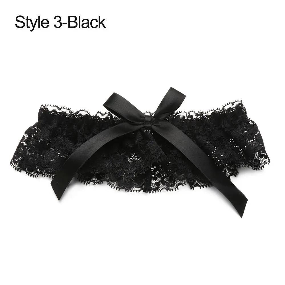 1pcs Cosplay Bowknot Lace Sexy Fashion Belt Garter Bridal Leg Garter Leg Ring Thigh Ring