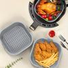 1pc Air Fryer Lined Pan, Air Fryer Basket Bowl, Replacement Parts, Reusable Baking Pan Oven Accessories
